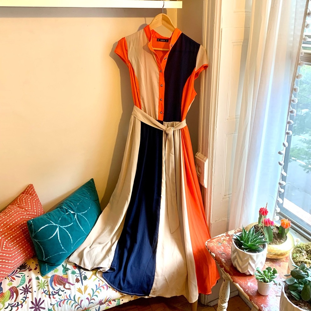 COPY - NEVER WORN• Color block• Summer/Fall•Casual/WtW